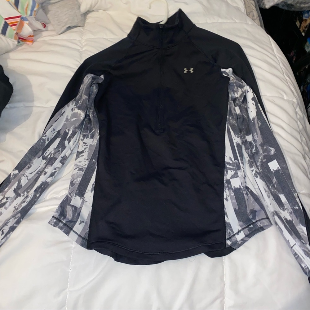 cute under armour hood less jacket
